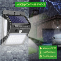 Load image into Gallery viewer, Garden Solar Lamp PIR Motion Sensor LED Solar Light Solar Powered By Sunlight Waterproof for Outdoor Wall Street Decoration
