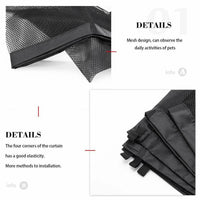 Load image into Gallery viewer, Black Foldable Protection Pet Safety Gate
