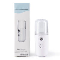 Load image into Gallery viewer, Nano Mist Facial Sprayer Beauty Instrument USB Face Steamer Moisturizing Beauty
